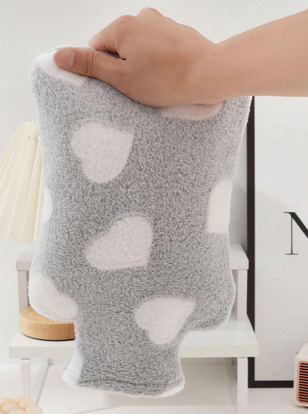 Bolsa termica de corazon gris